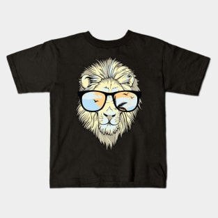 Just Lion Here & Relaxing Kids T-Shirt